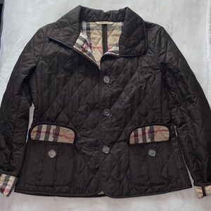 Brown Burberry jacket/coat